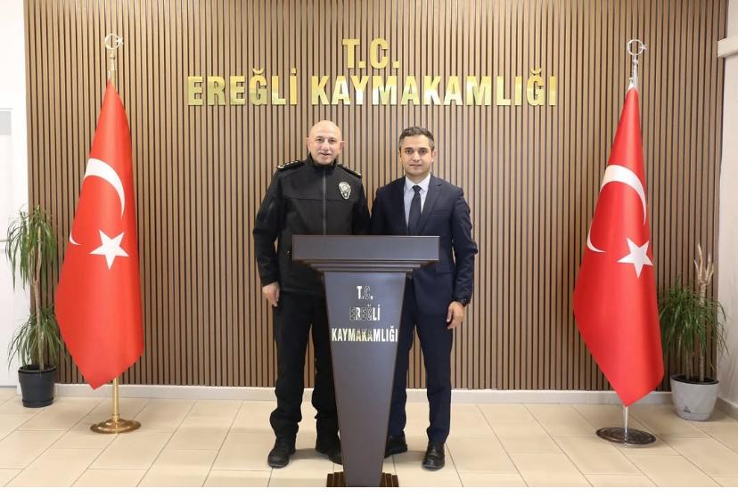 İl Emniyet Müdürümüz Sayın Maksut YÜKSEK, Ereğli İlçemizde Çeşitli Ziyaretlerde Bulundu